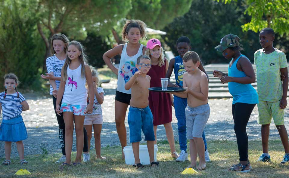 Jeux d'eau club enfants