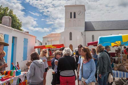 Marché de l'ile d'yeu